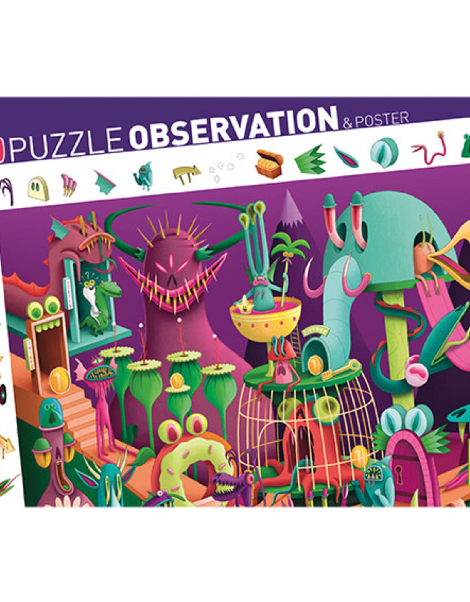 DJECO Observation puzzle / In a video game / 200 pcs