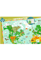 DJECO Observation puzzle / Around the world / 200 pcs