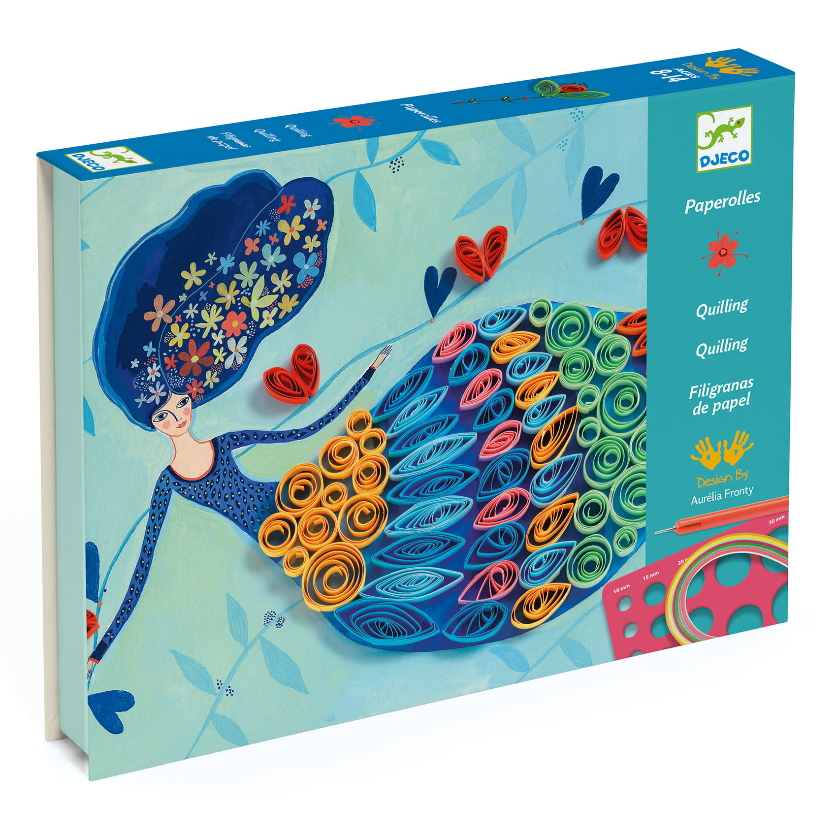 DJECO Quilling / Petticoat scrolls Monkey Mountain Toys & Games