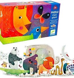 DJECO Giant puzzle / Animal parade / 36 pcs