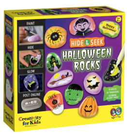 Creativity For Kids Halloween  Hide & Seek Rock Painting
