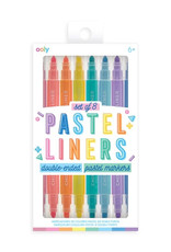 OOLY Pastel Liners Markers - Set of 8