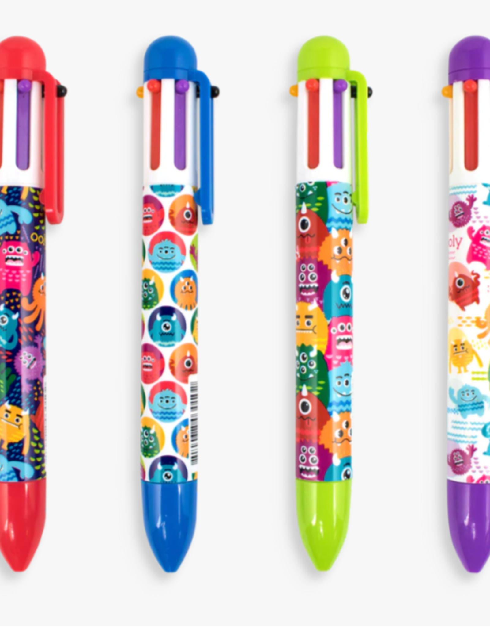 OOLY 6 CLICK PENS - MONSTER