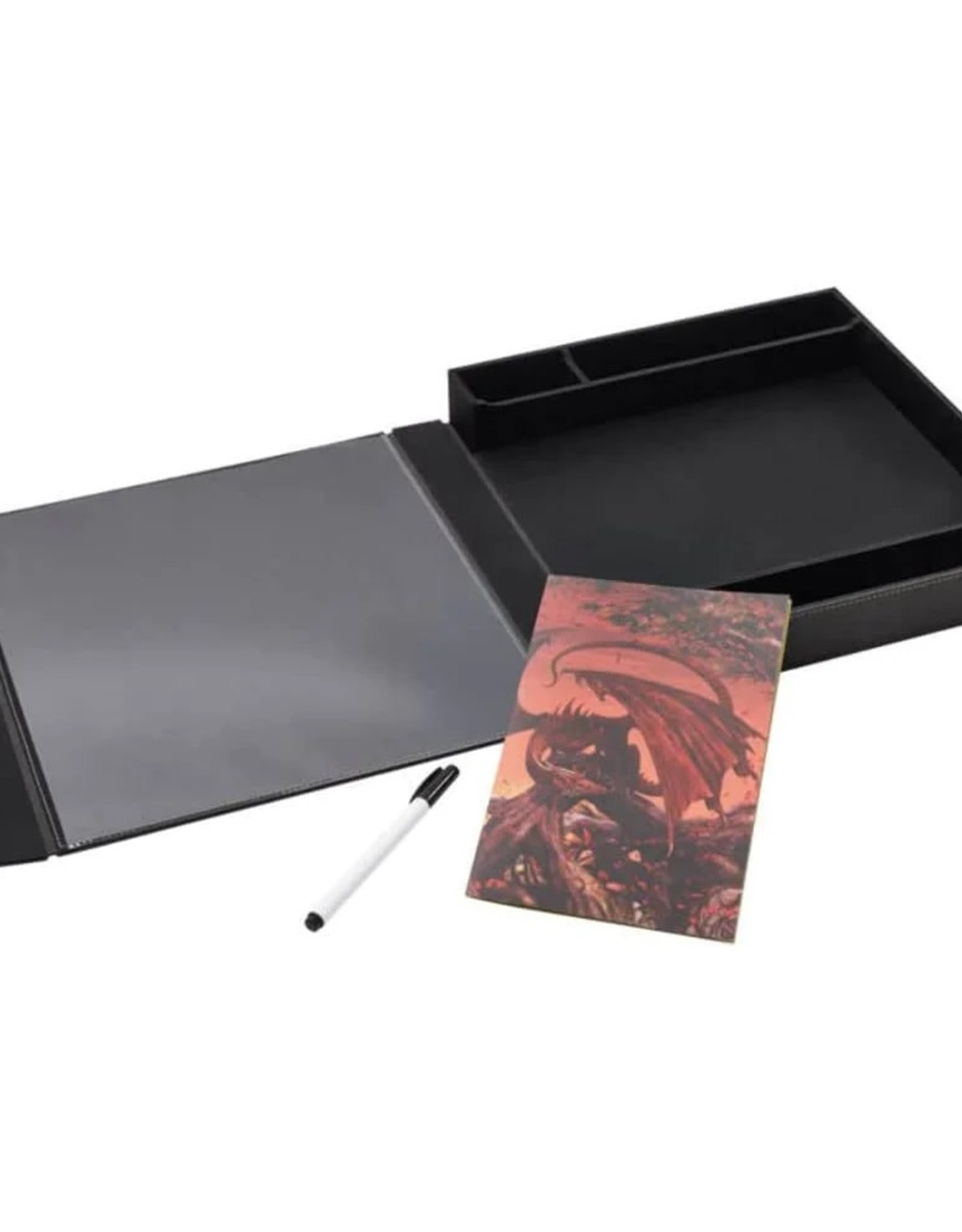 Dragon Shield Dragon Shield RPG - Player Companion - Box & Dice Tray - Iron Grey