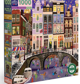 eeBoo MAGICAL AMSTERDAM 1000PC SQUARE PUZZLE