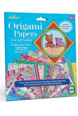 eeBoo Fun Patterns Origami Papers