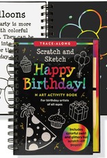 Peter Pauper Press SCRATCH & SKETCH HAPPY BIRTHDAY