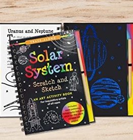 Peter Pauper Press SOLAR SYSTEM SCRATCH AND SKETCH