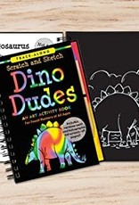 Peter Pauper Press SCRATCH & SKETCH DINO DUDES
