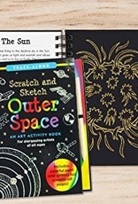 Peter Pauper Press OUTER SPACE SCRATCH AND SKETCH