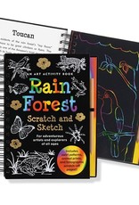 Peter Pauper Press SCRATCH & SKETCH RAIN FOREST TAL