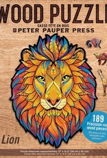 Peter Pauper Press LION WOOD JIGSAW PUZZLE