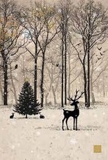 Bug Art Christmas -Reindeer- Sans texte (5" x 7")