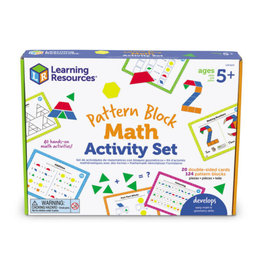 Learning Resources Pattern Block Math Activity Set