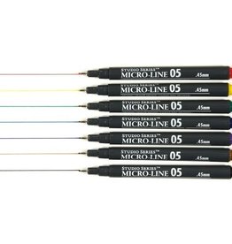 Peter Pauper Press Studio Series Color Micro-Line Pen Set (Set of 7)
