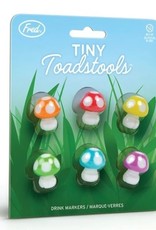 Fred & Friends Tiny Toadstools - Drink Charms (6)