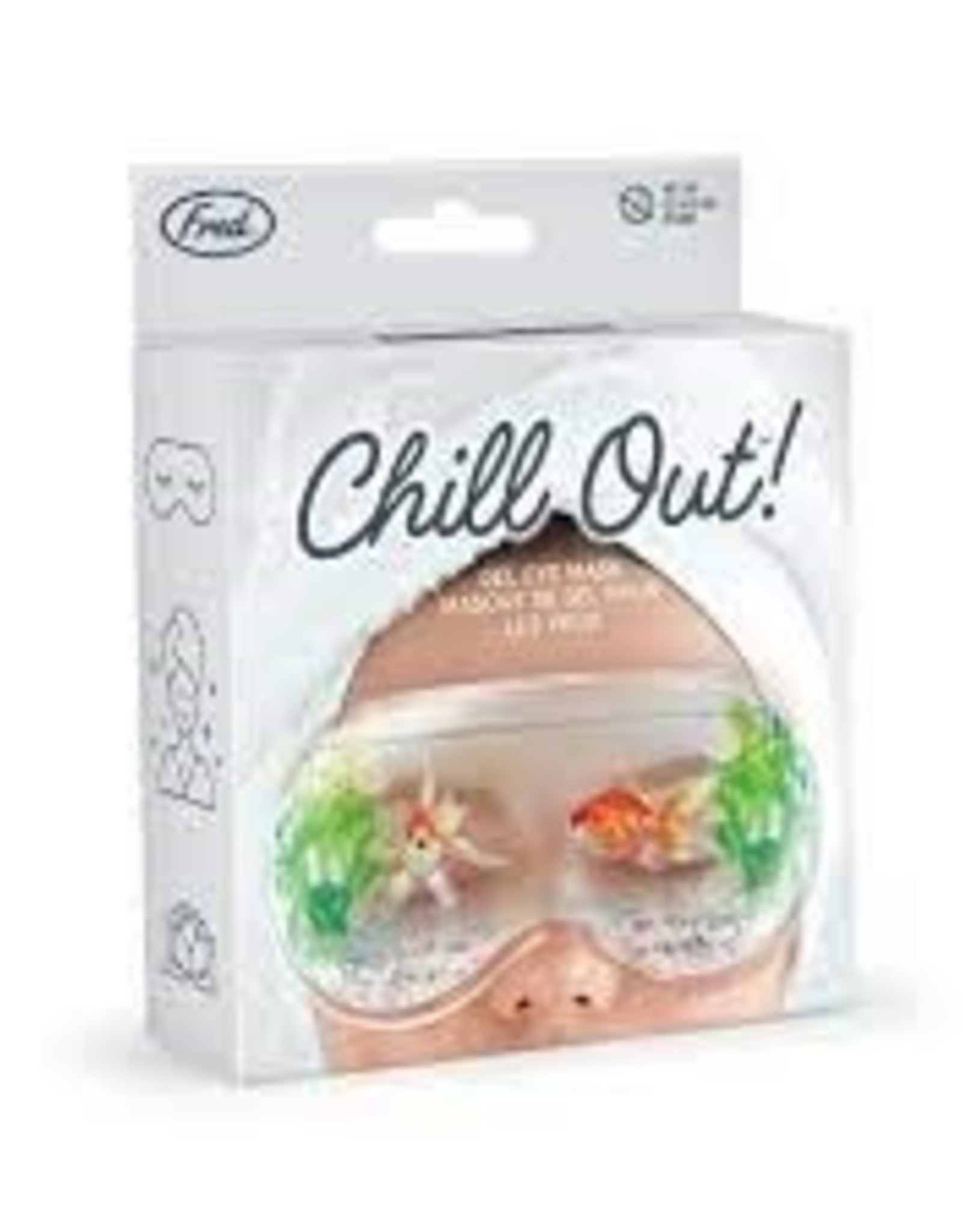 Fred & Friends Chill Out - Eye Mask Fish Bowl