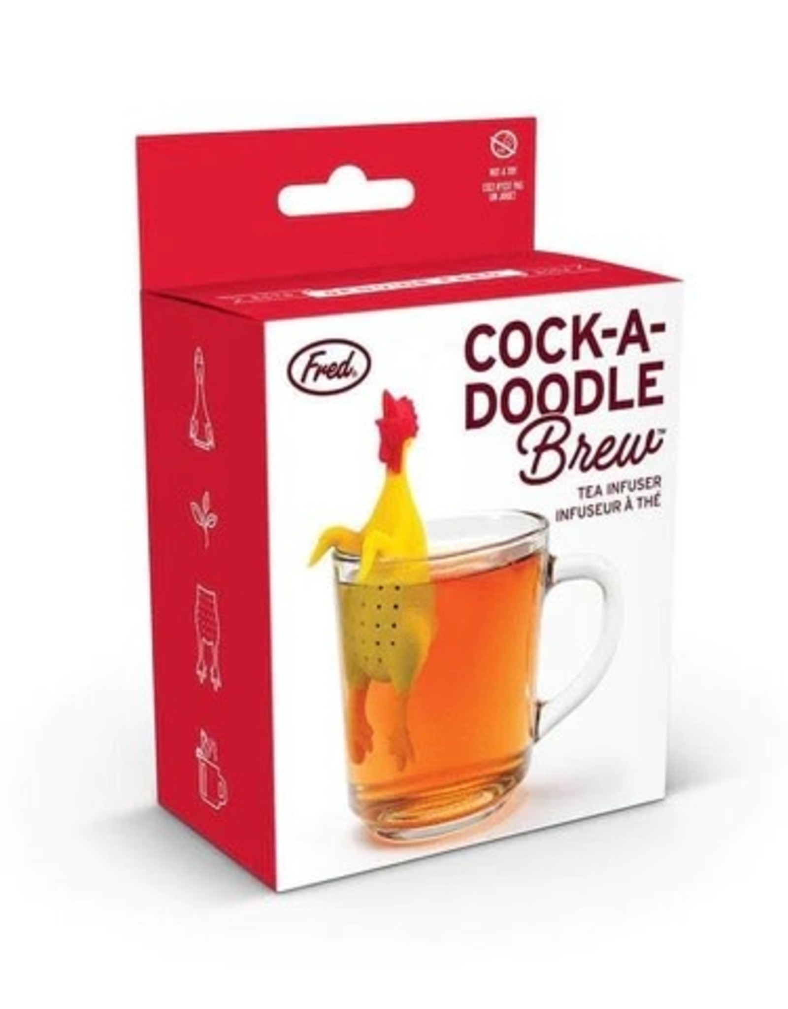 Fred & Friends COCK-A-DOODLE BREW - TEA INFUSER