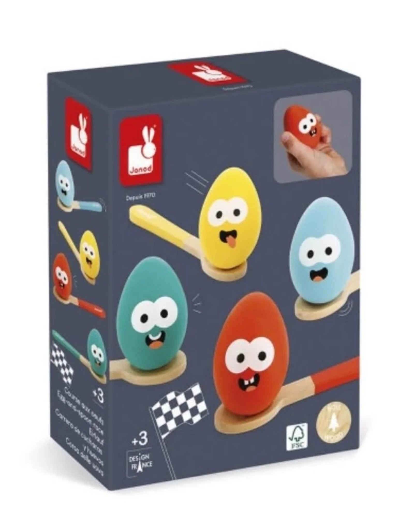 Janod EGG-AND-SPOON RACE