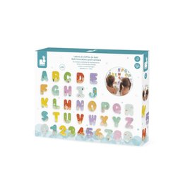 Janod Bath Time Letters and Numbers