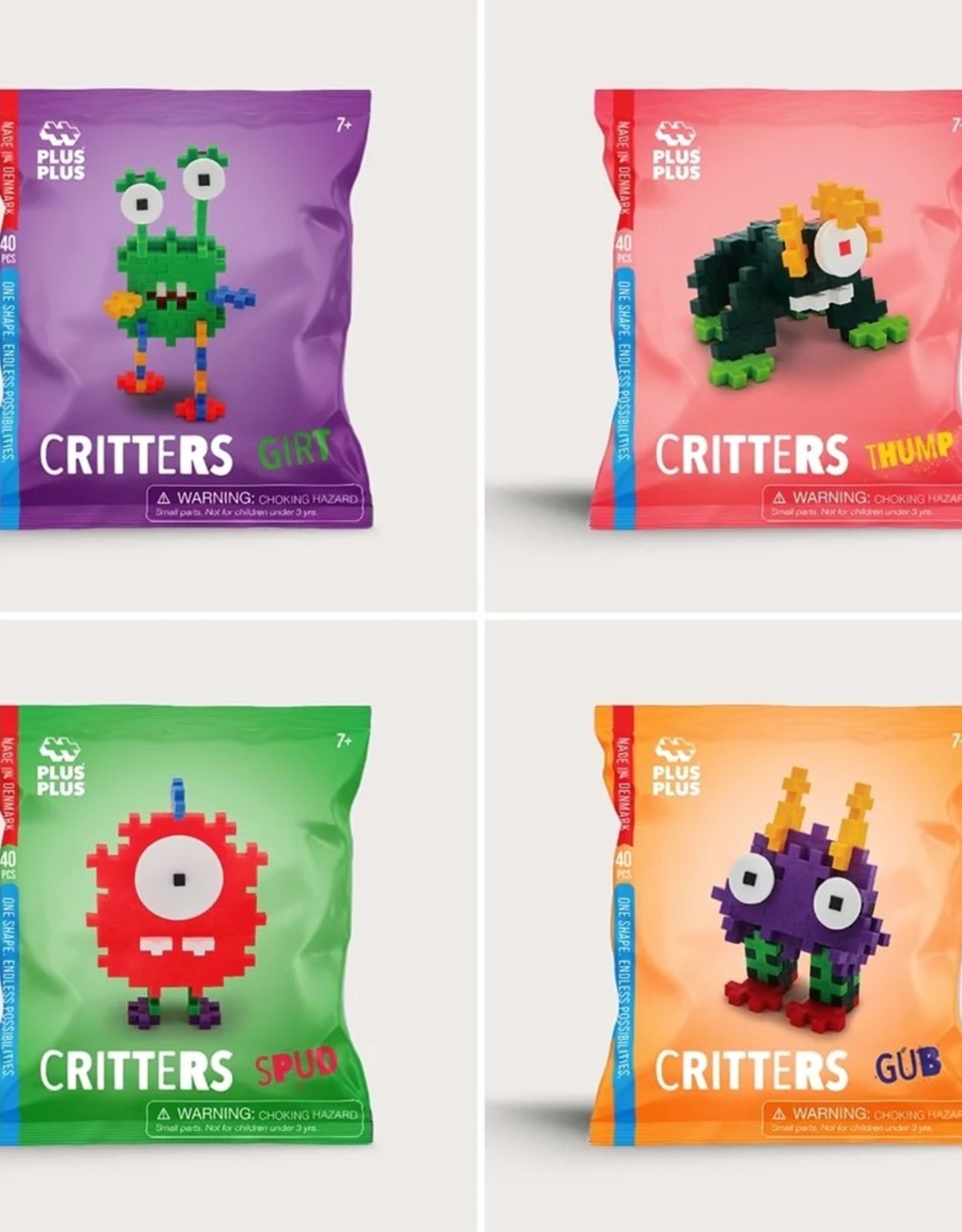 Plus Plus Plus Plus Critters asst