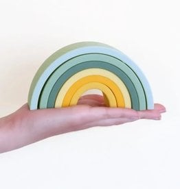 Janod RAINBOW STACKING TOY: SAGE