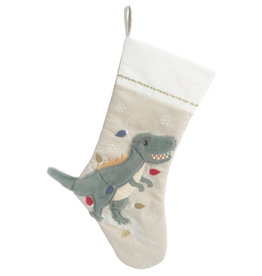 Spruced FESTIVE DINO STOCKING