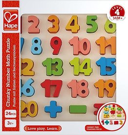 Hape Chunky Number Math Puzzle