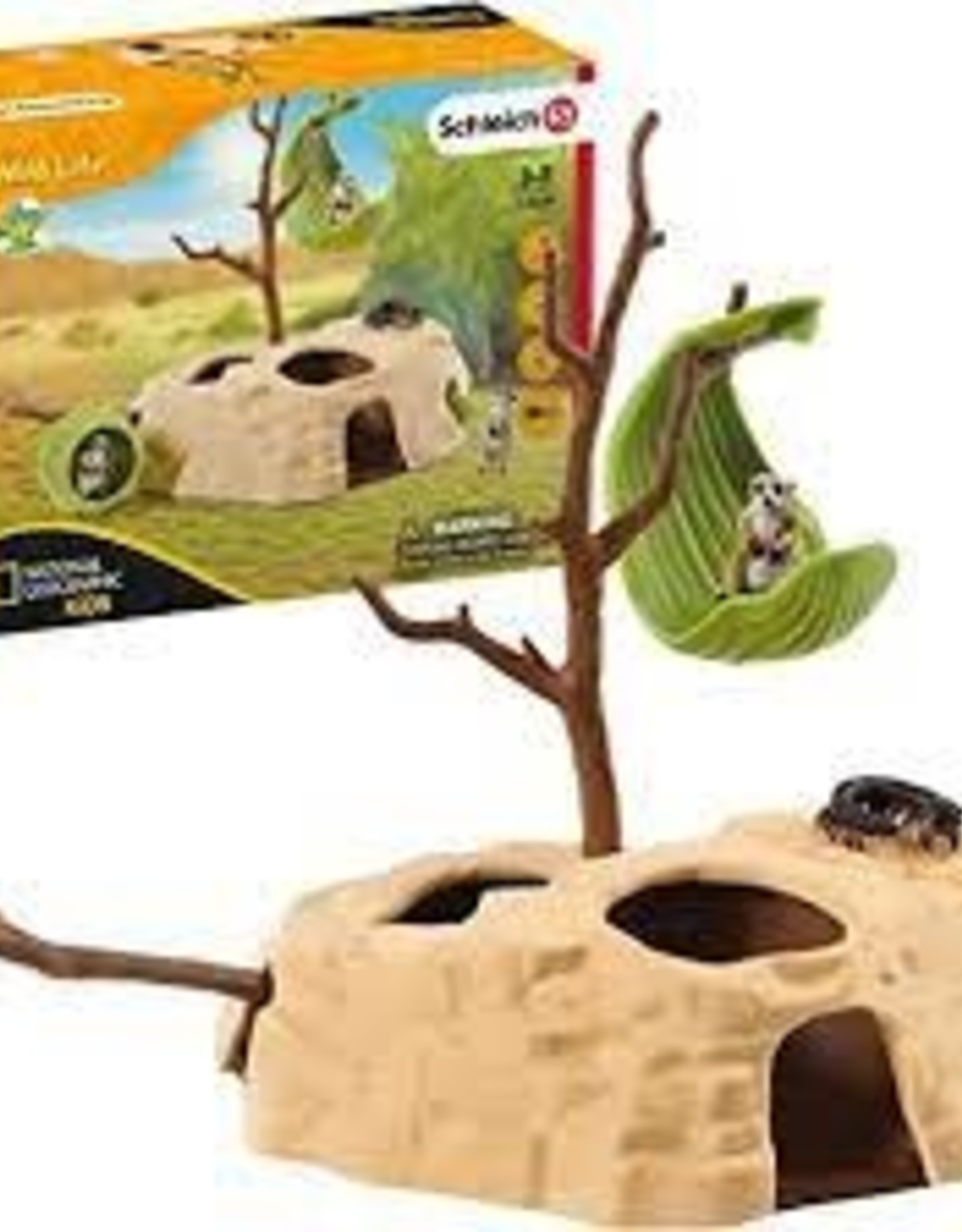 Schleich Wild Life Meerkat Hangout 42595