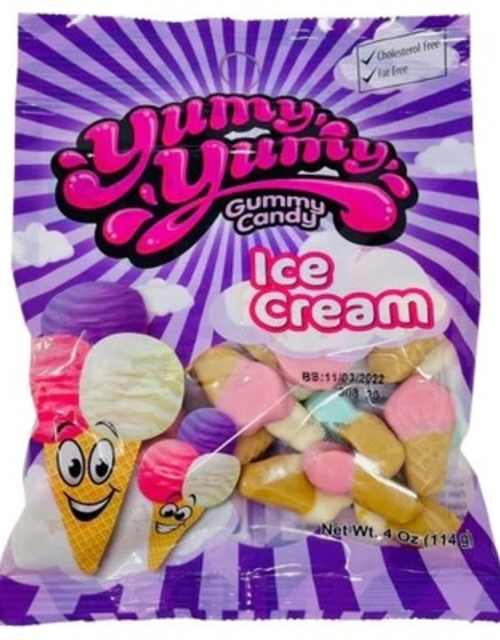 Yumy Yumy Ice Cream Cones 4oz