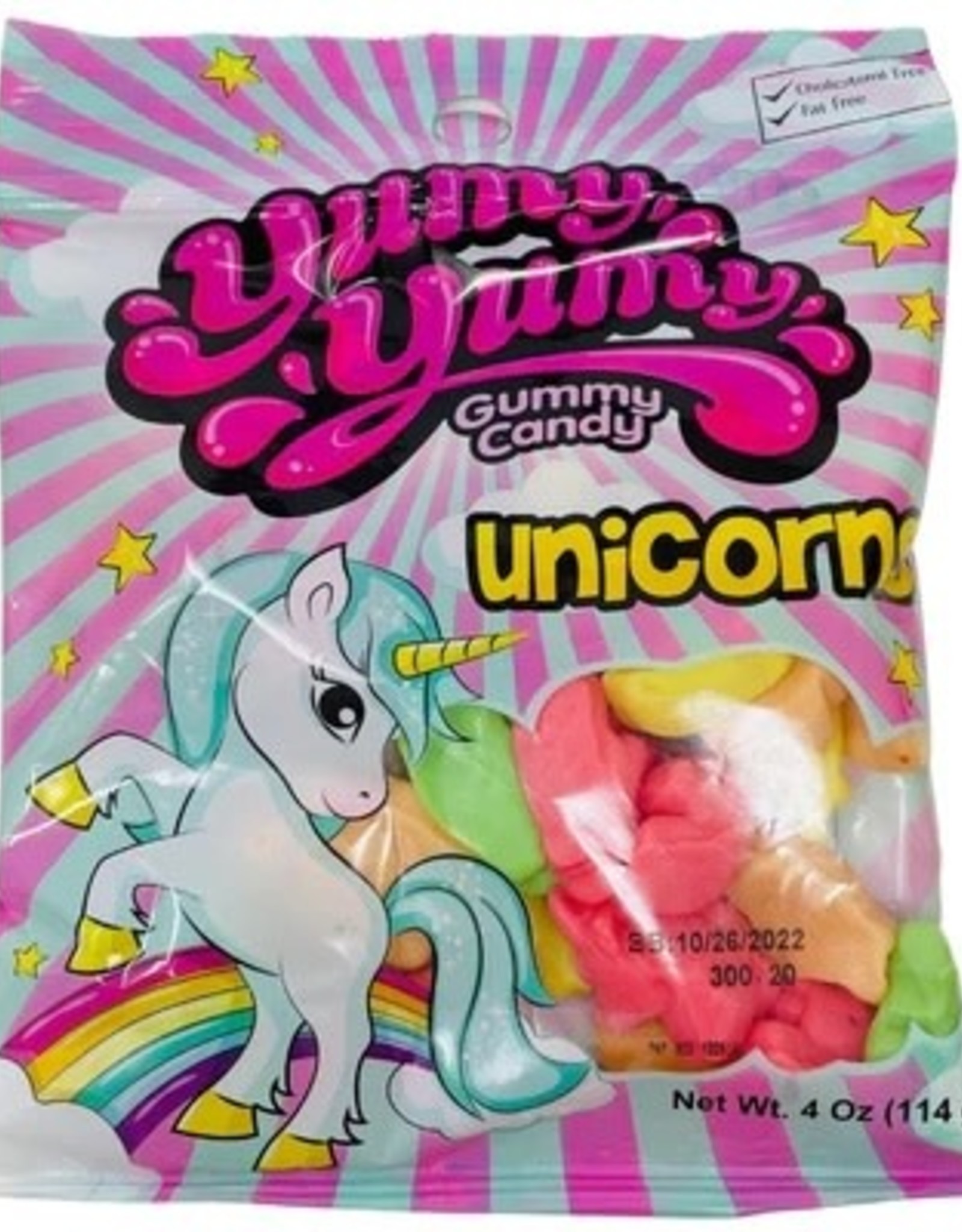 Yumy Yumy Unicorn Peg Bag (Halal) 4oz
