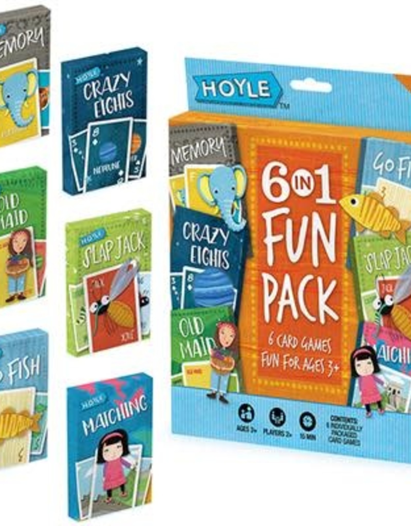 Hoyle Hoyle 6-in-1 Fun Pack
