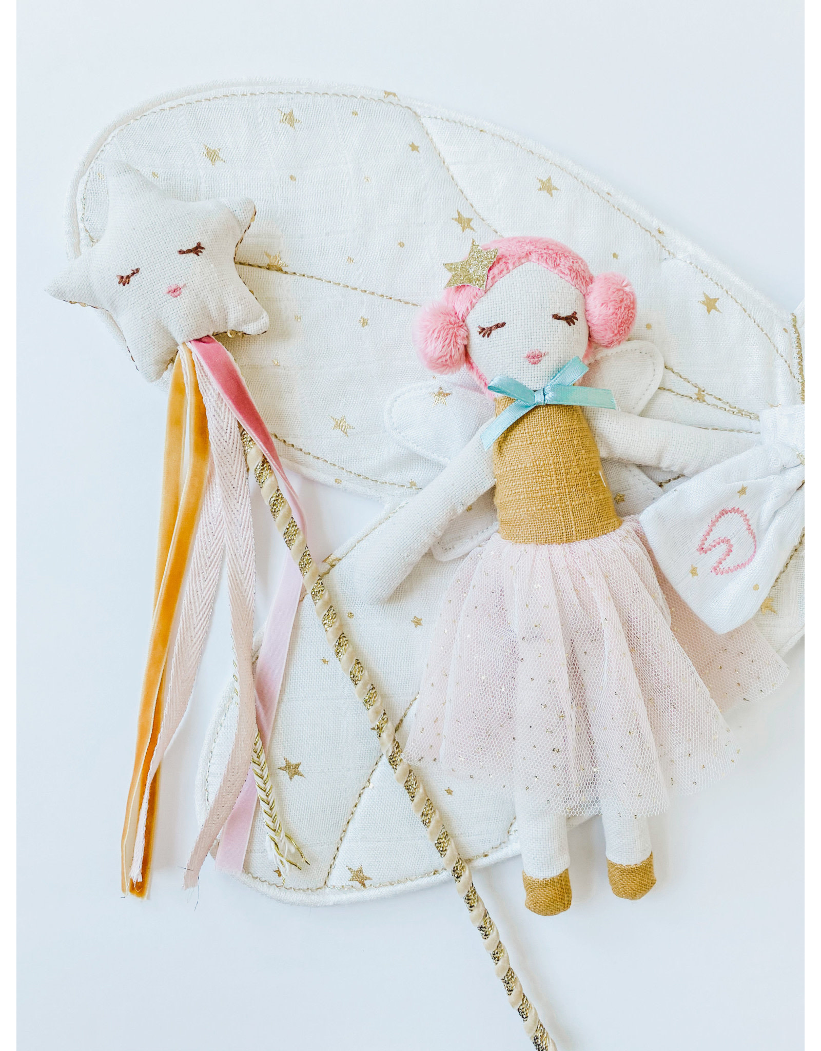 Spruced TOOTH FAIRY DOLL WITH POUCH