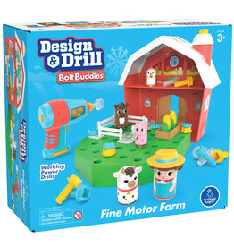 Educational Insights Design & Drill Bolt Buddies Barn