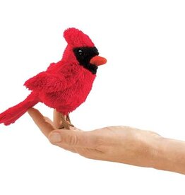 FOLKMANIS Mini Cardinal Puppet