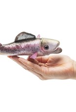 FOLKMANIS Mini Rainbow Trout Finger Puppet