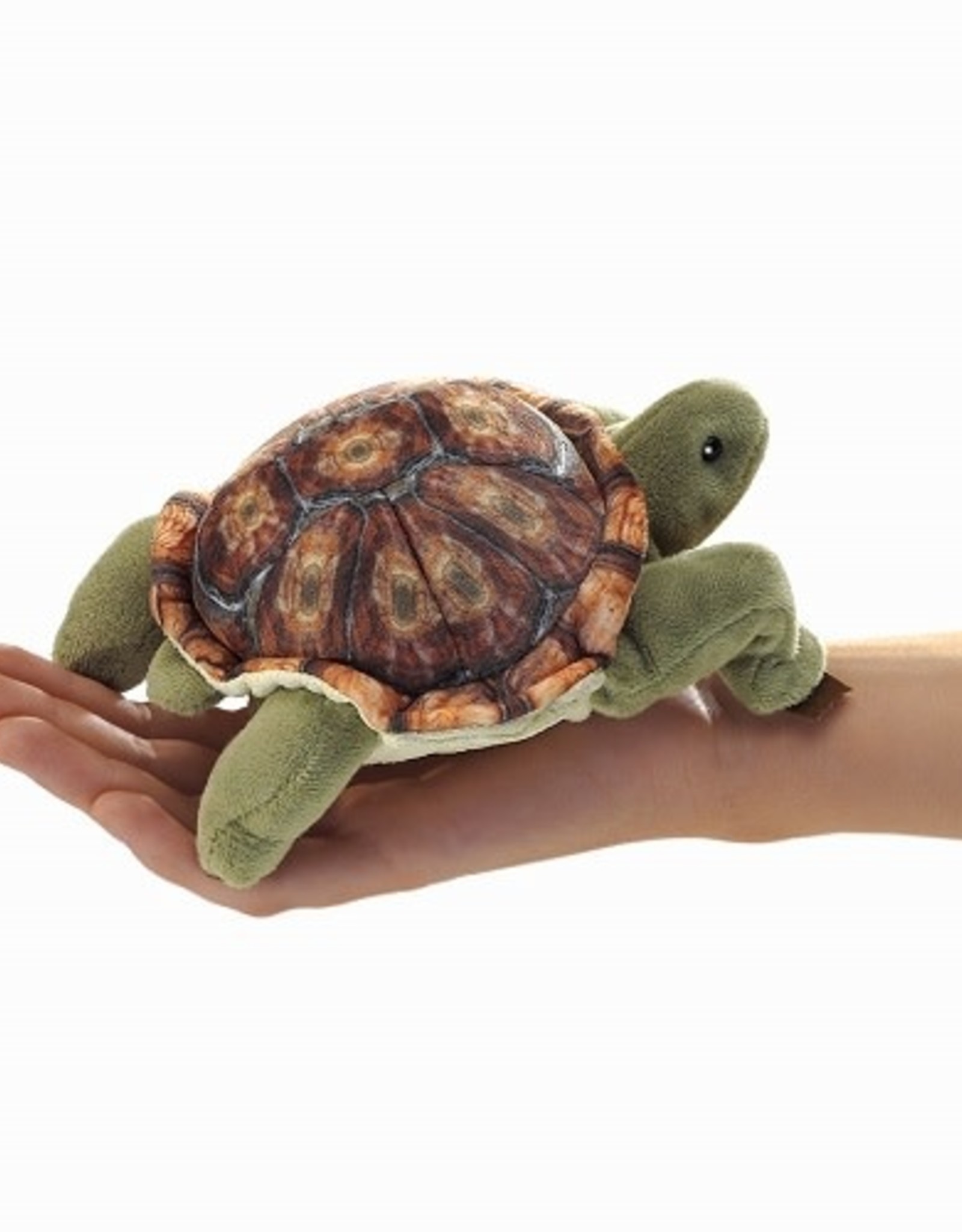 FOLKMANIS Mini Tortoise Puppet