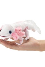 FOLKMANIS Axolotl White Puppet