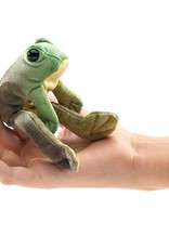 FOLKMANIS Mini Sitting Frog Puppet