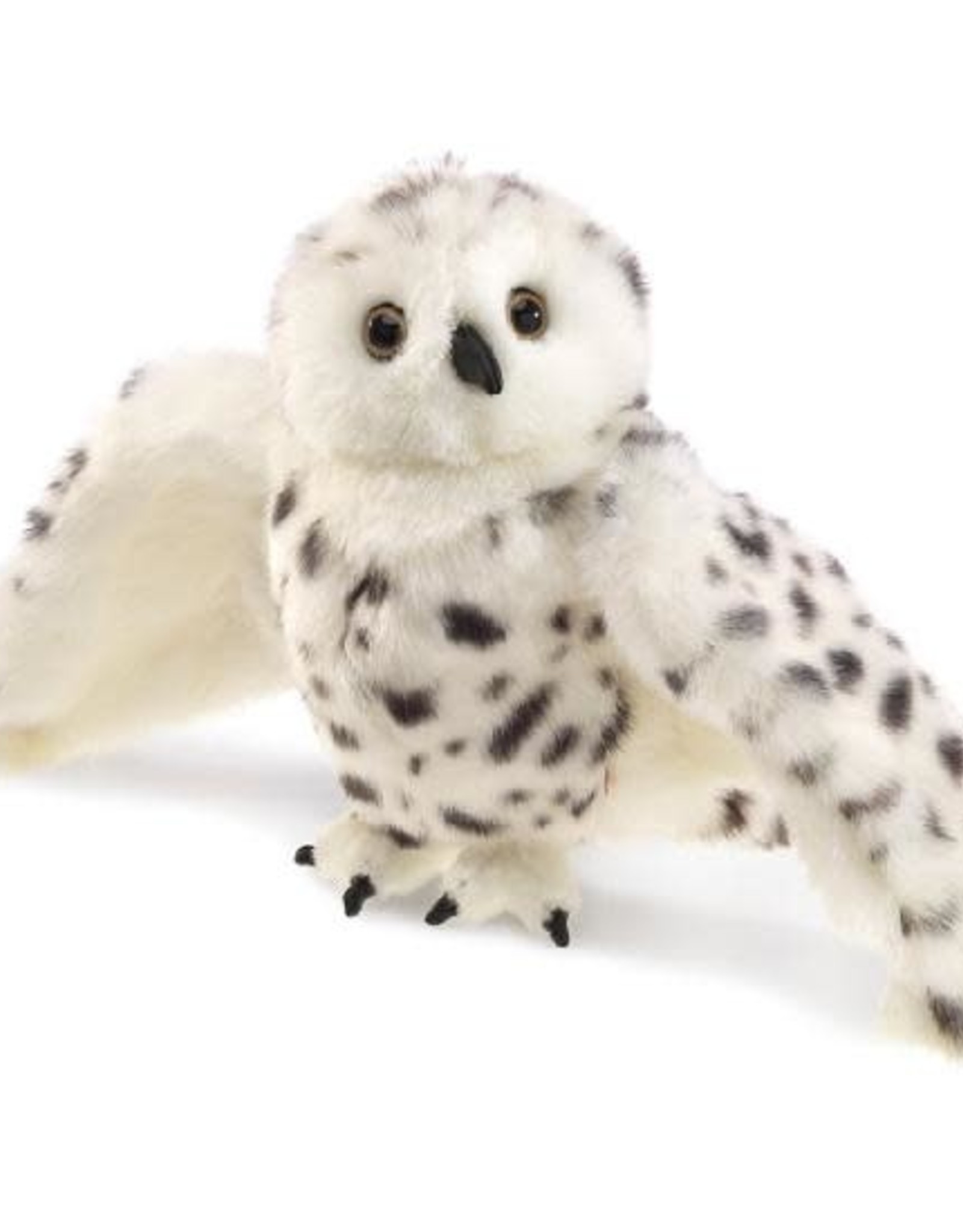 FOLKMANIS Snowy Owl Puppet