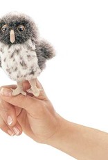 FOLKMANIS Mini Spotted Owl Puppet