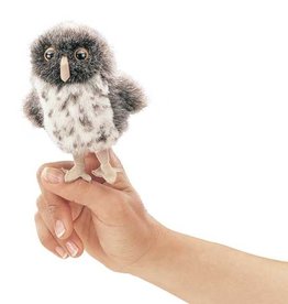 FOLKMANIS Mini Spotted Owl Puppet