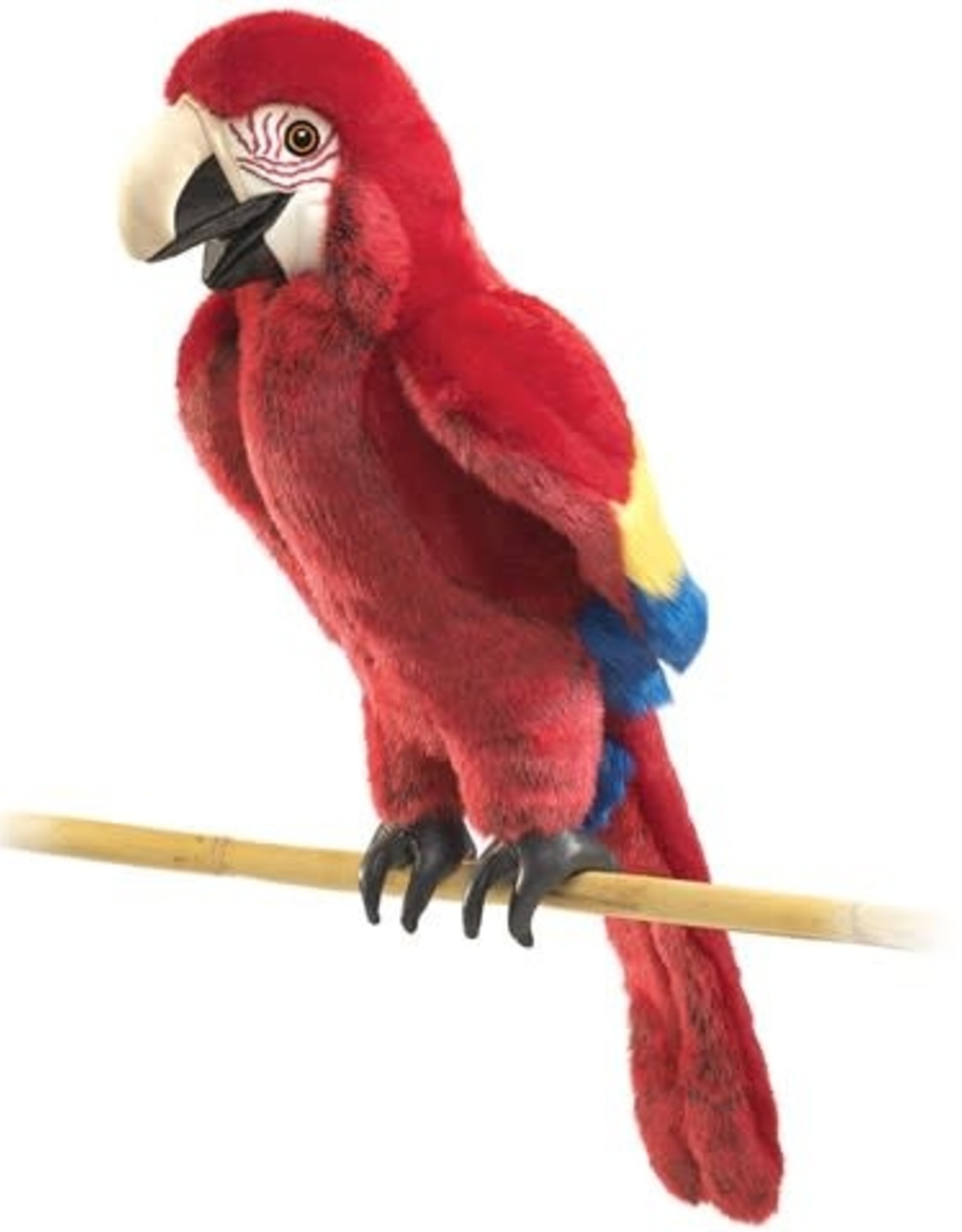 FOLKMANIS Scarlet Macaw Puppet