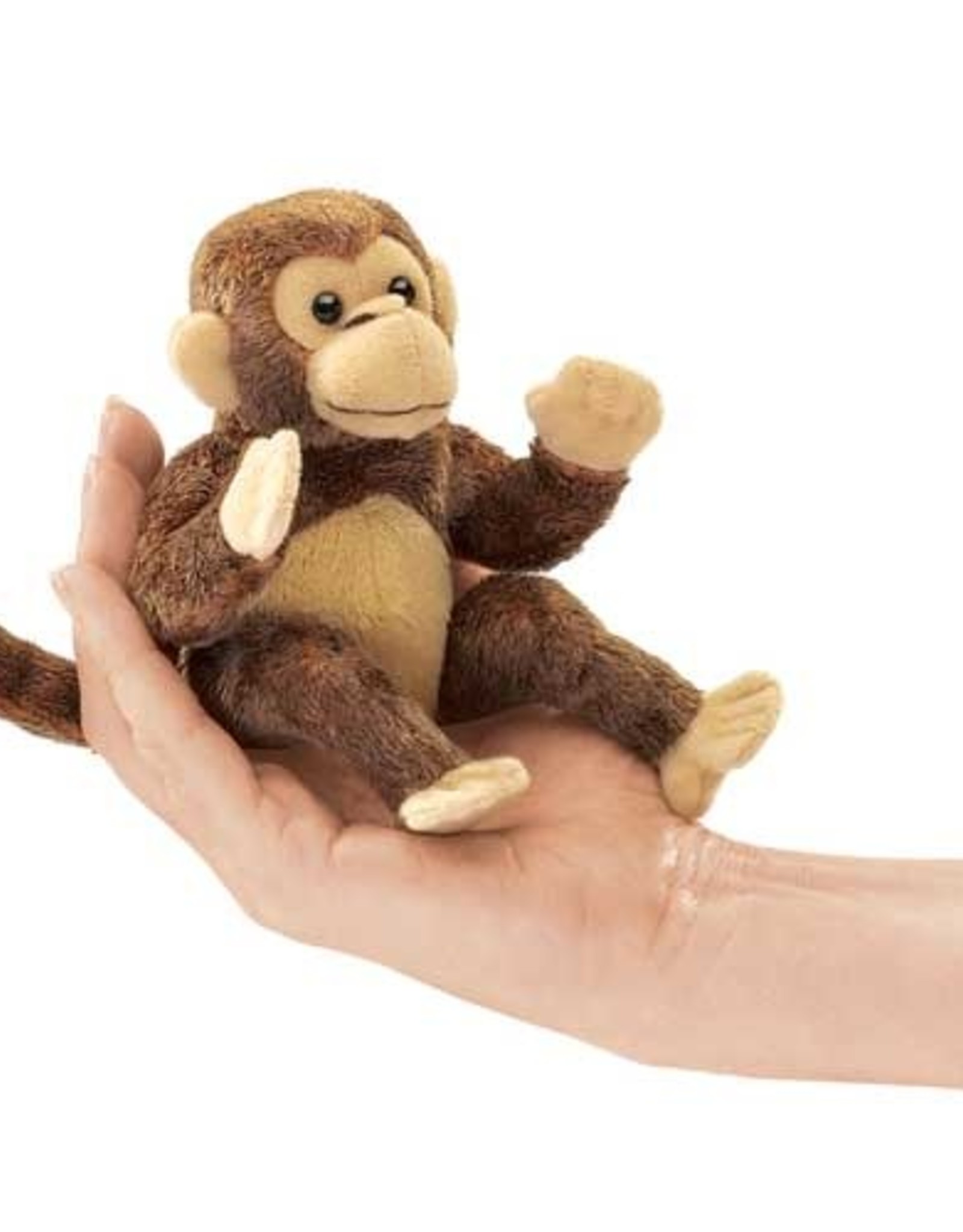 FOLKMANIS Mini Monkey Finger Puppet