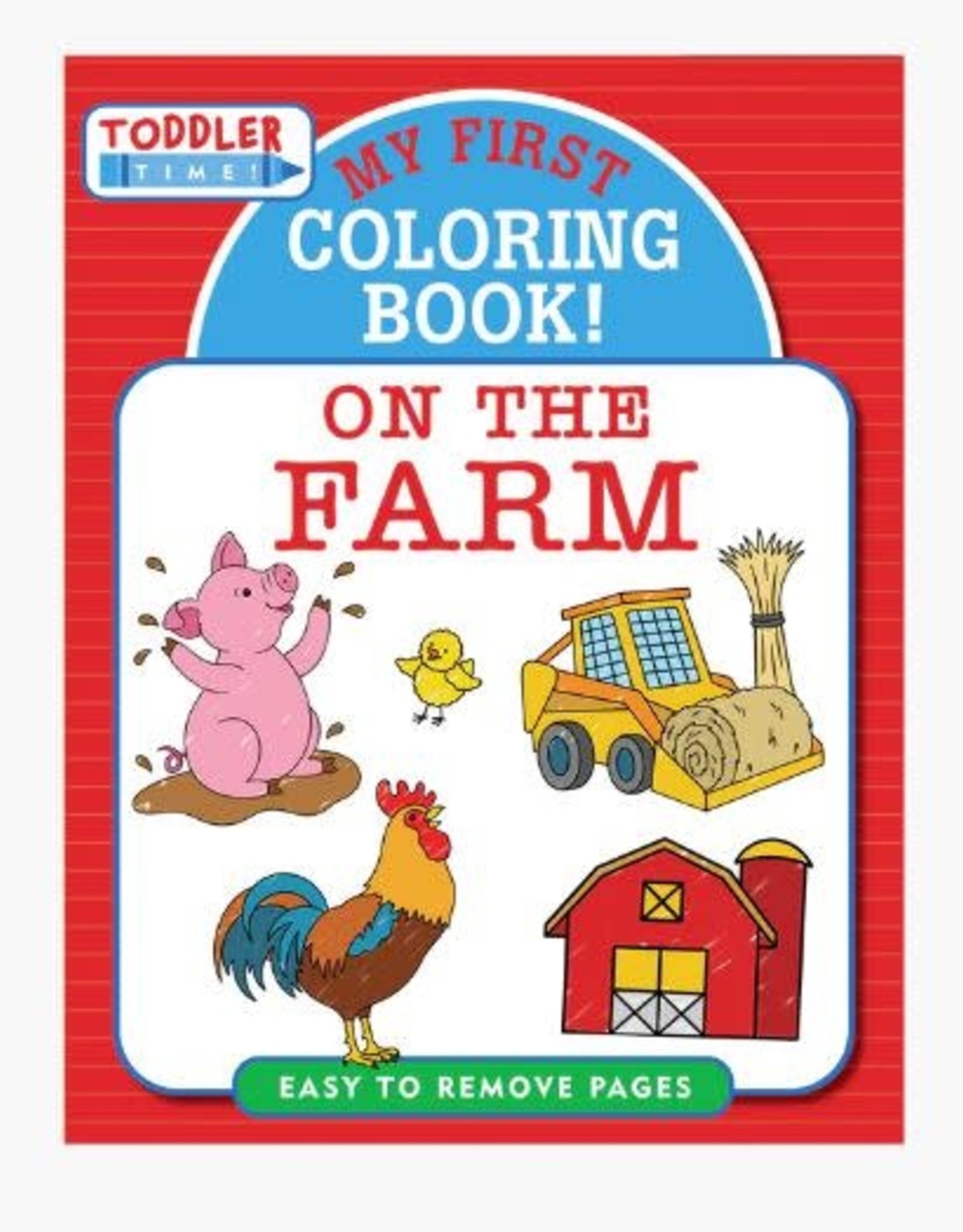 Peter Pauper Press MY 1ST COLORING BK ON THE FARM