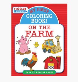 Peter Pauper Press MY 1ST COLORING BOOK ON THE FARM