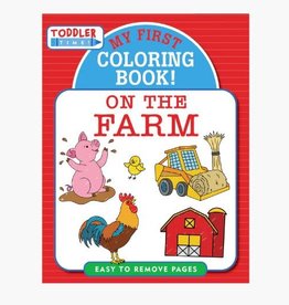 Peter Pauper Press MY FIRST COLORING BOOK! ON THE FARM!