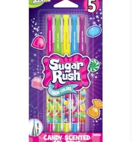 Schylling Sugar Rush GEL PENS - SCENTED 5pk
