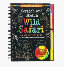 Peter Pauper Press SCRATCH & SKETCH WILD SAFARI