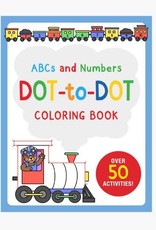 Peter Pauper Press ABCS AND NUMBERS DOT-TO-DOT COLORING BOOK